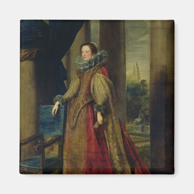 Imã Retrato de uma Senhora (Frente)