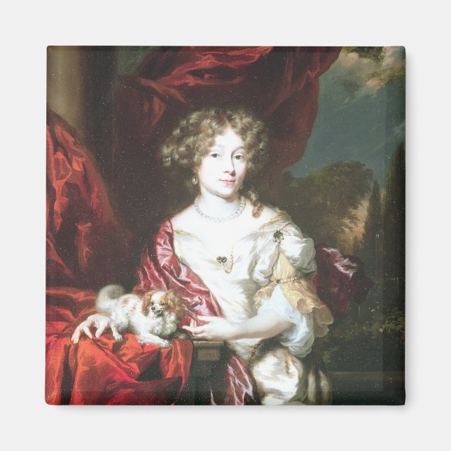 Imã Retrato de uma Senhora, 1677 (Frente)