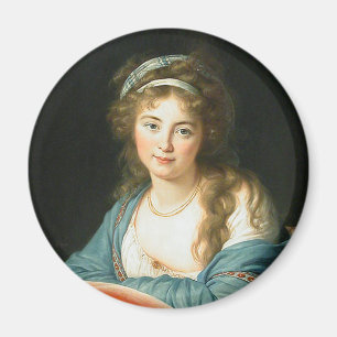 Imã Retrato de uma senhora da Revolução Francesa