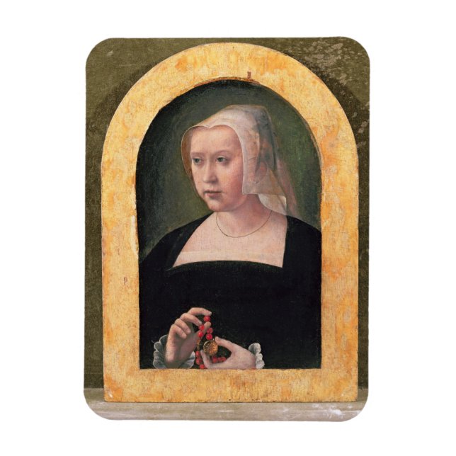 Ímã Retrato de uma senhora (painel) (Vertical)