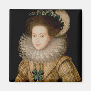 Imã Retrato de uma senhora, possivelmente rainha de