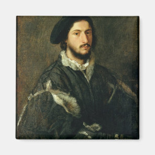 Imã Retrato de Vincenzo Mosti (óleo em canvas)