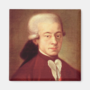 Imã Retrato de Wolfgang Amadeus Mozart depois de 1770