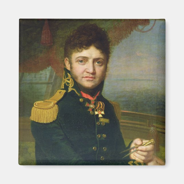 Imã Retrato de Yuri F. Lisyansky, 1810 (Frente)