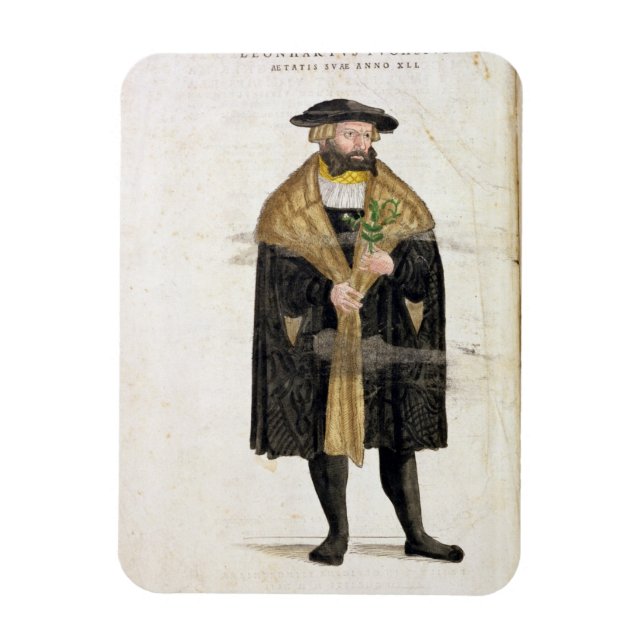 Ímã Retrato do autor 41, de De Histori (Vertical)