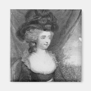 Imã Retrato do bar de Fanny   Burney. por Henry