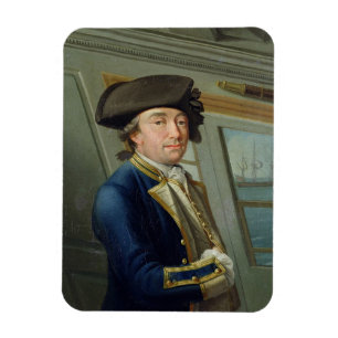 Ímã Retrato do capitão William Cacifo (1731-1800) 176