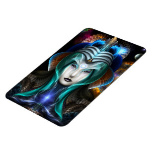 Ímã Retrato Do Cyiria Photo Magnet