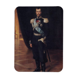 Ímã Retrato do czar Nicholas II (por Albert Edelsense)