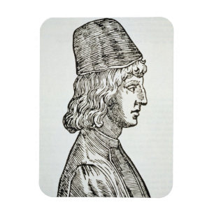 Ímã Retrato do della Mirandola de Pico (1463-94), de '