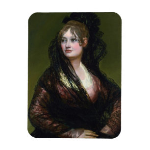 Ímã Retrato do Dona Isabel de Cabos Porsel de Goya