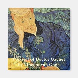Imã Retrato do Dr. Gachet por Vincent van Gogh