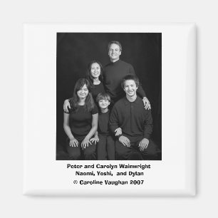 Imã Retrato do familiy_W de Peter, Peter… -