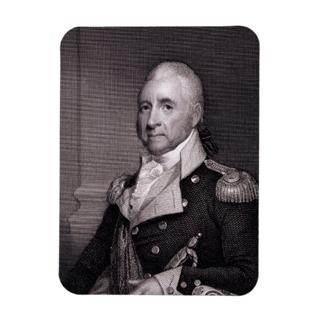 Ímã Retrato do Major-General John Brooks, gravado por (Vertical)