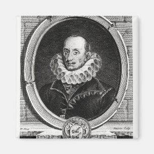Imã Retrato do medalhão de Pierre de Bourdeille