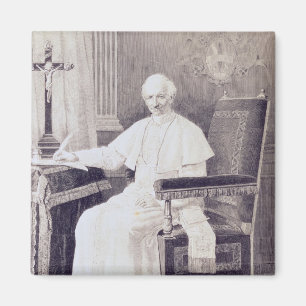 Imã Retrato do papa Leo XIII