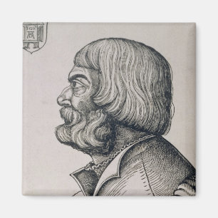 Imã Retrato do perfil de Albrecht Durer, 1527
