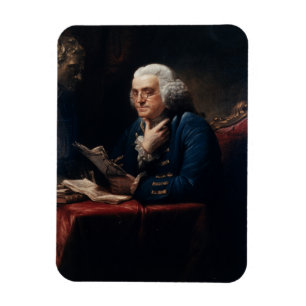 Ímã Retrato do Polegar, Benjamin Franklin Pai Fundador