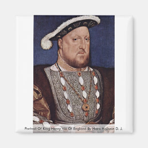 Imã Retrato do rei Henry Viii de Inglaterra