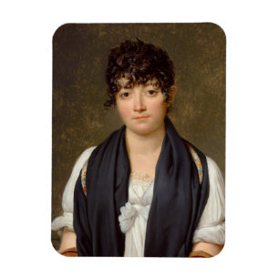 Ímã Retrato do Santo-Fargeau de Suzanne Le Peletier de