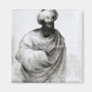 Imã Retrato do Sheikh Ibrahim, ou do Johann Ludwig