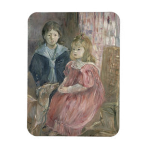 Ímã Retrato dobro de Charley e de Jeannie Thomas, qui