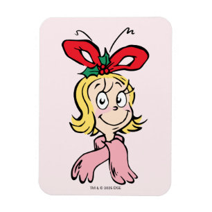 Ímã Retrato Doce Cindy Lou Quem