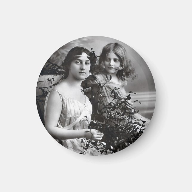 Imã Retrato eterno de Mãe e Filha (Frente)