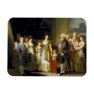 Ímã Retrato familiar do rei Charles IVJose de Goya