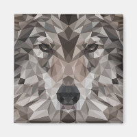 Retrato Geométrico Lone Wolf