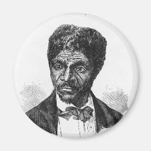 Imã Retrato gravado do afro-americano Dred Scott