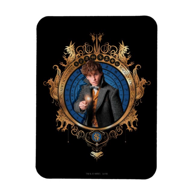 ÍMÃ RETRATO NEWT SCAMANDER™ (Vertical)