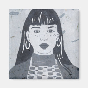 Imã Retrato Noturno