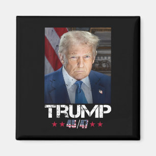 Imã Retrato Oficial Do Trump 4547 Dia De Inauguração
