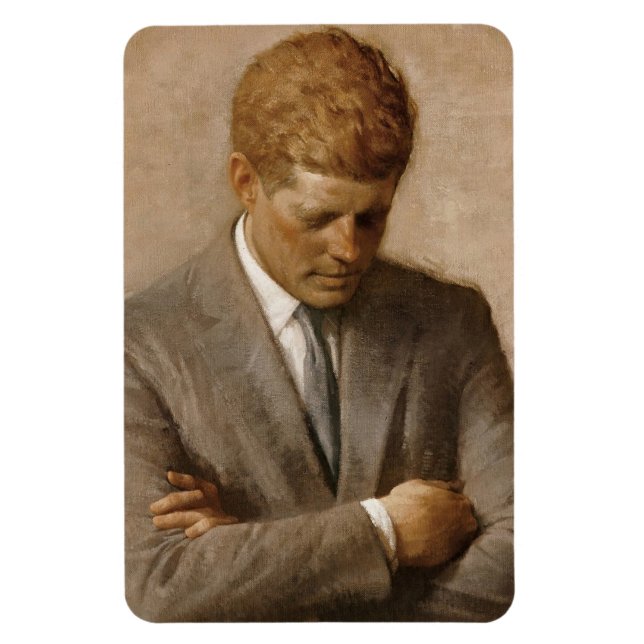 Ímã Retrato Oficial John F Kennedy (Vertical)
