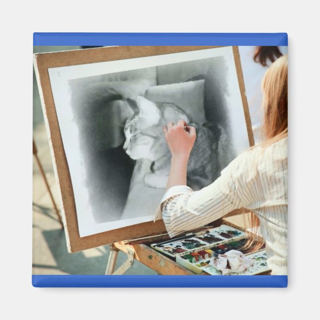 Imã Retrato para Indigo (Frente)