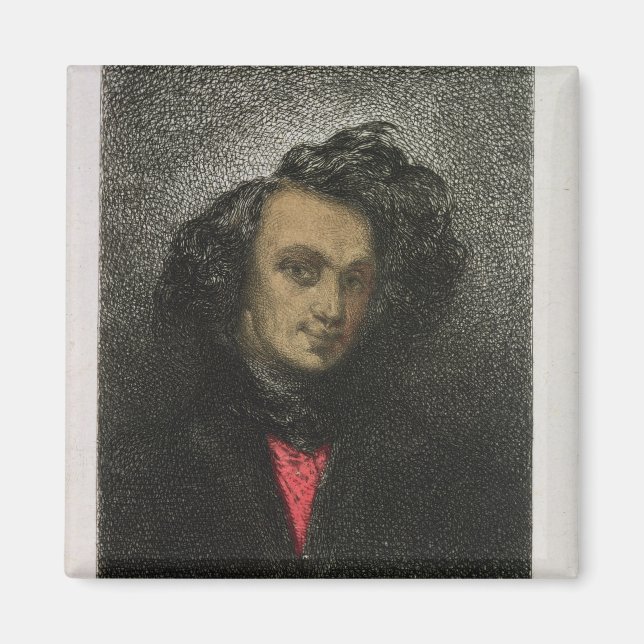 Imã Retrato próprio, vestido para "Hernani" (Frente)