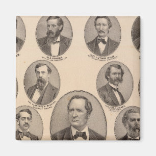 Imã Retratos de Hon Thomas A Hendricks