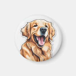 Imã Retriever Dourado
