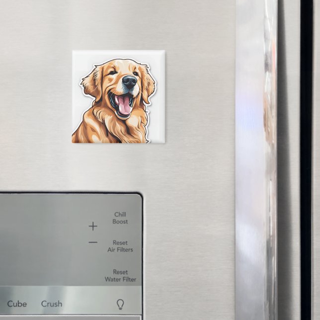 Imã Retriever Dourado (In Situ (Fridge))