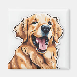 Imã Retriever Dourado