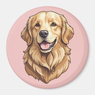 Imã Retriever Dourado