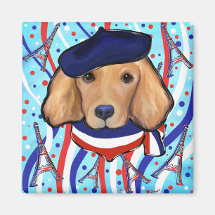 Imã Retriever Dourado Francês
