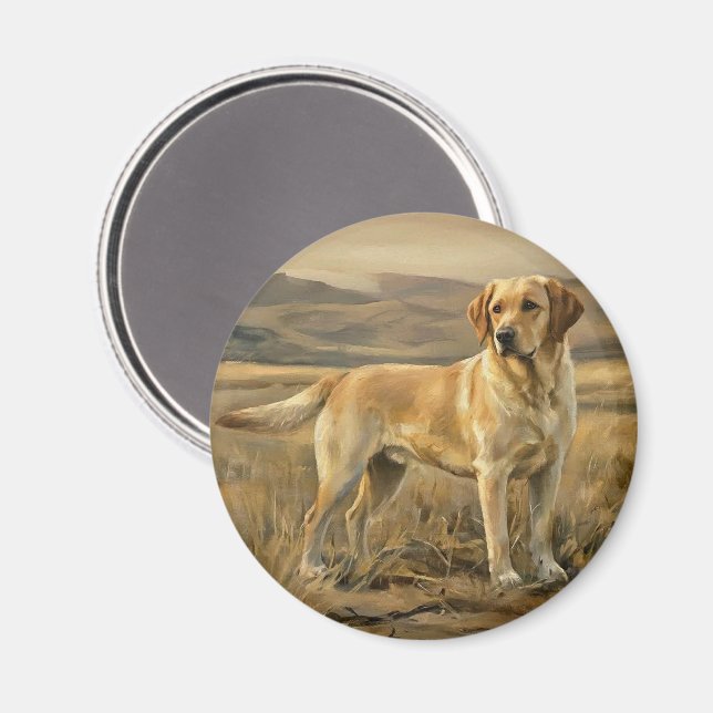Imã Retriever Labrador (Front/Back)