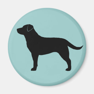 Imã Retriever Labrador (Preto)