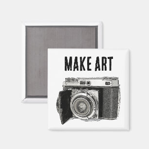 Imã Retro 35 mm Câmera de Filme Desenho Fotográfico