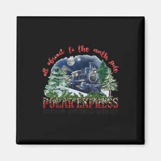 Imã Retro Acredita Que O Comboio Polar Norte Expressa 