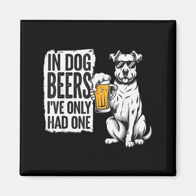 Imã Retro Beer Pun Bar Pub Crawl Party Men - Funny Bee (Frente)