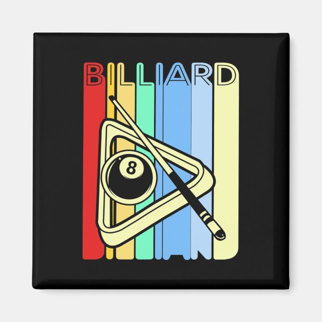 Imã Retro Billiard (Frente)