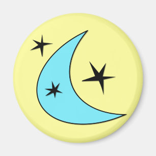 Imã Retro Boomerang